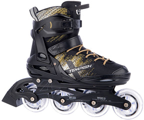 Tempish Wox 2.0 84 Inlineskates – Inlineskates – Damen – Schwarzgold – Größe 38