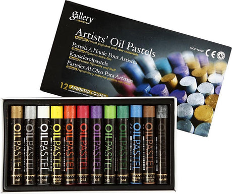 Creativ Company Mungyo Gallery Ölpastell-Metallic-Set 12-teilig