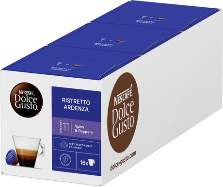 Nescafé Dolce Gusto Kapseln Espresso Ristretto Ardenza – 48 Kaffeetassen für 48 Tassen Kaffee