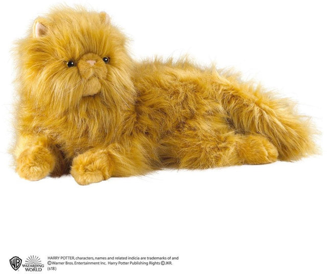 Die Noble Collection Harry Potter Plüsch Kuscheltier Sammler Plüschfigur Krummbein 43 cm Orange