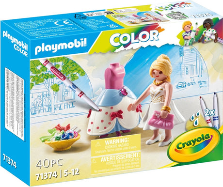 Playmobil-Farbe: Modisches Kleid – 71374