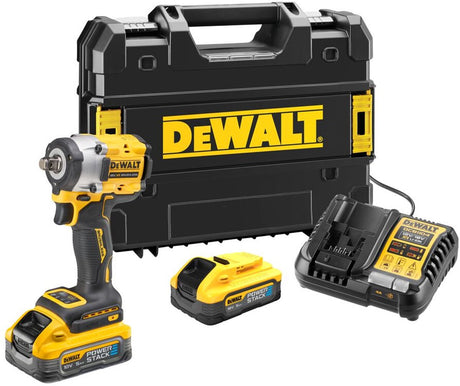 Dewalt DCF921H2T Akku-Schlagschrauber 1 2 Zoll 18 V Power Stack 5,0 Ah in Tstak