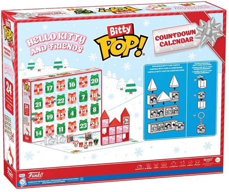 Funko pop bitty: adventskalender - hello kitty and friends - countdown calendar
