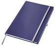 Notizbuch im Leitz-Stil A4 liniert – mit Hardcover – 100-Gramm-Papier – Titanblau