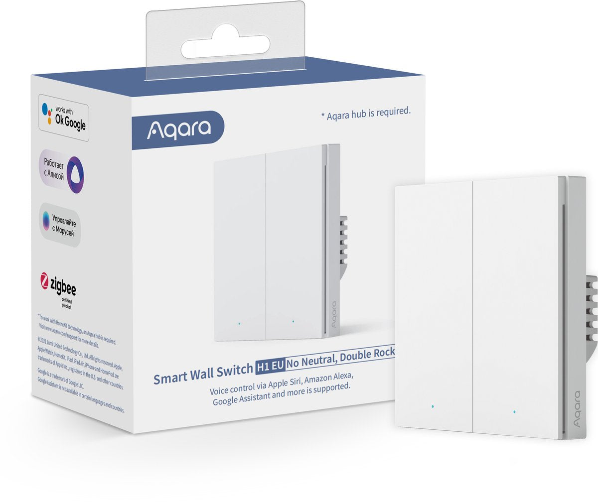 Aqara Wall Switch Double Rocker (ohne neutral