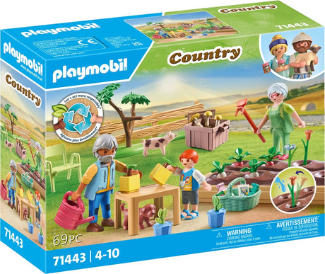 Spielmobil Country Idyllisch Gemüsegarten bei den Großeltern 71443