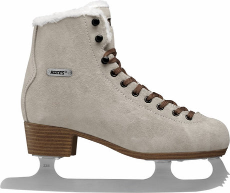 ROCES Figure Skating Suede Eco-Fur Bruin Größe 42