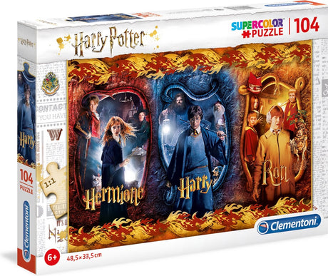 Clementoni - puzzel - 104 stukjes - harry potter karakters - puzzel voor kinderen - vanaf 6 jaar