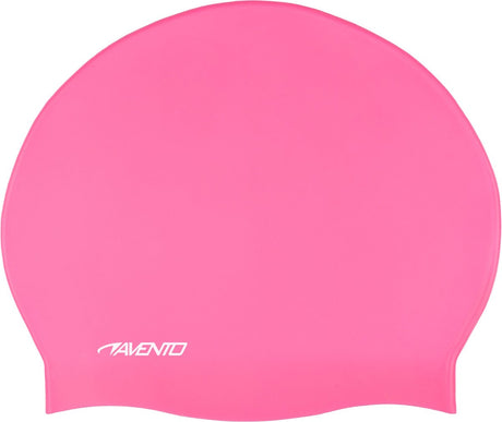 Avento badmuts antislip - kinderen - roze - siliconen one size