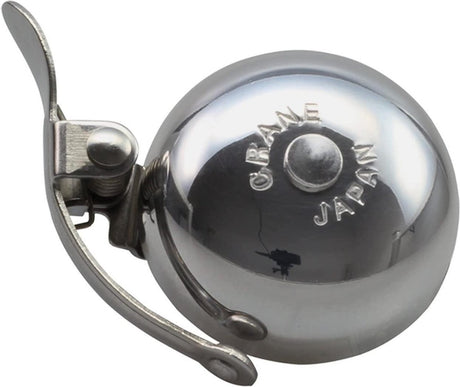 Crane Mini-Suzu-Glocke (Stahlband) – poliertes Silber