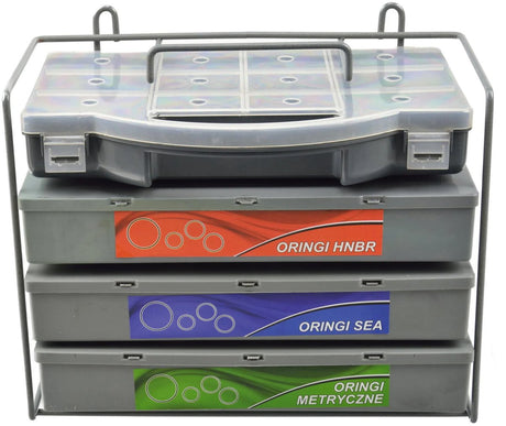 Geko o-ring assortiment - 900 stuks - hnbr en nbr - diverse maten - hoge temperatuur- en slijtvastheid