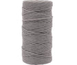 Vaessen Creative Makramee-Seil – dunkelgrau – 3 mm x 100 m