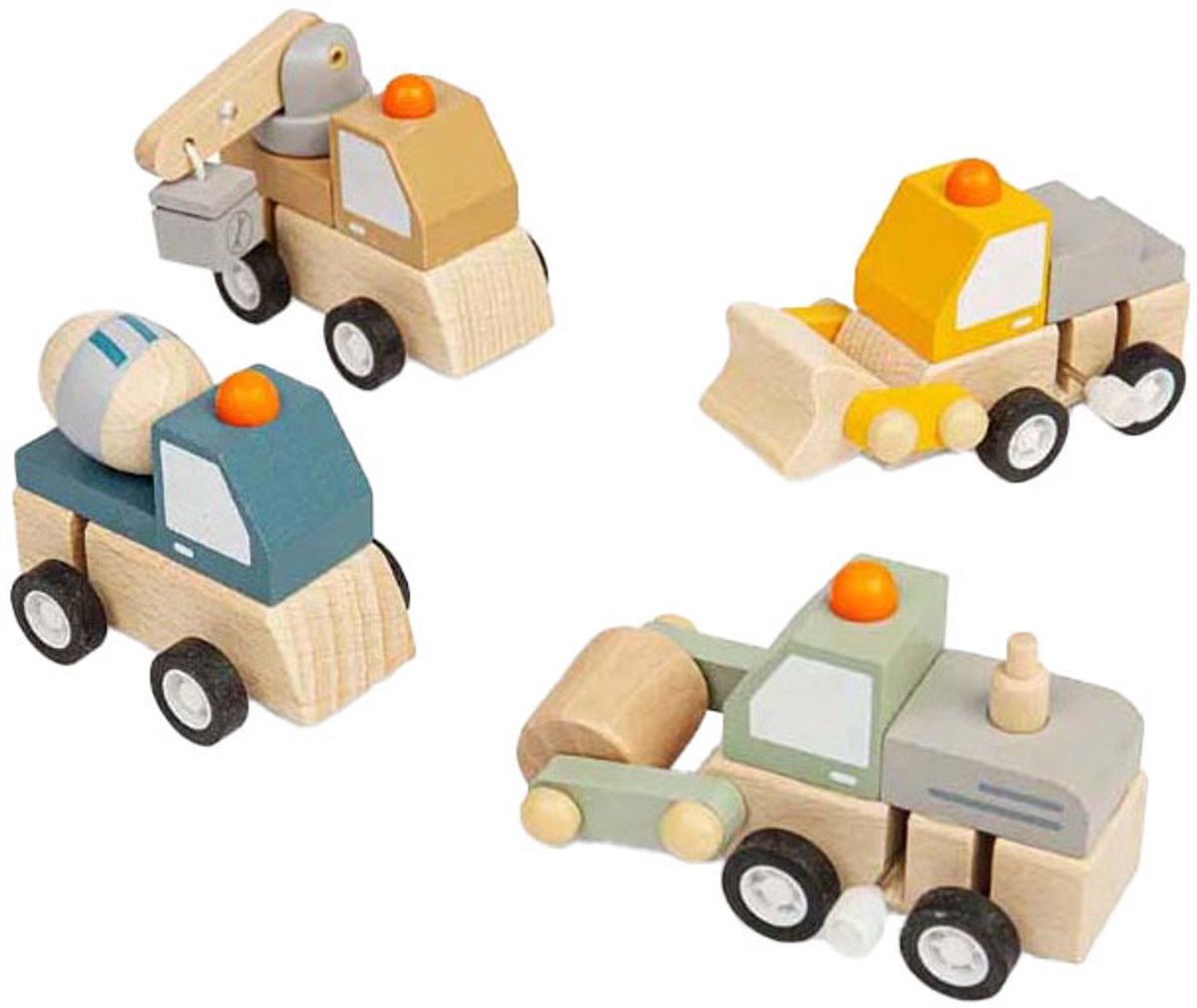 Aufziehbarer Holz-Truck von Bigjigs