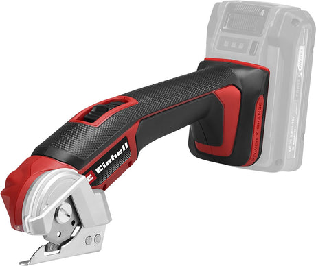 Einhell accu universele schaar te-uc 18 6 li solo - power x-change - 18 v li-ion - led-verlichting - universele snijder - stofschaar - kartonschaar - tapijtschaar - excl. accu en oplader