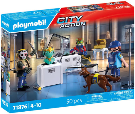 Playmobil | Actionhelden | Diamantenraub | Abenteuerspielzeug mit Spannung und Action | fördert Rollenspiele und Teamarbeit | mit vielen Details und Zubehör | für Kinder ab 4 Jahren | 71876
