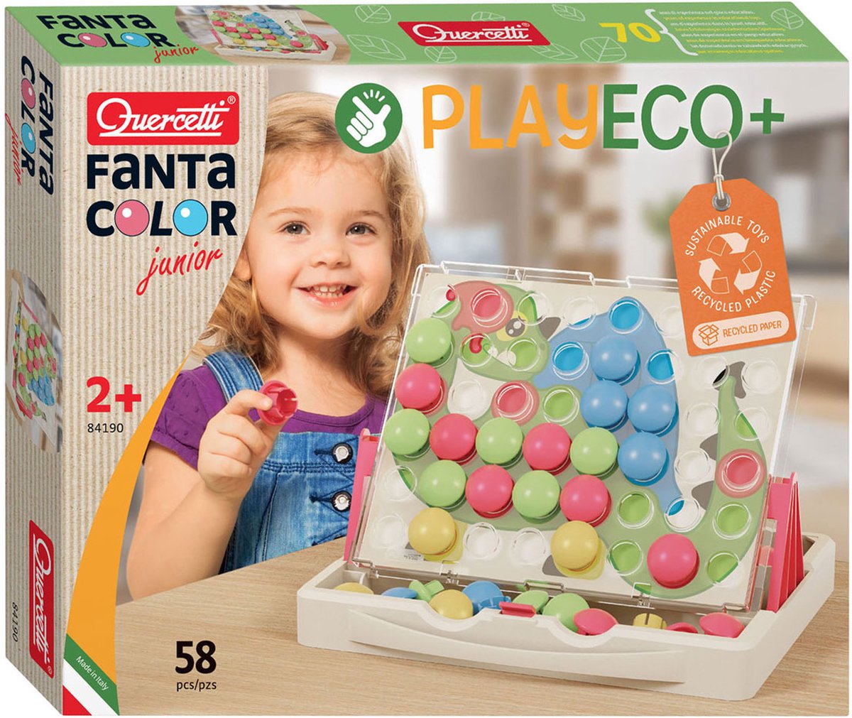 Quercetti Fantacolor Junior Play Eco Mosaic