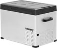 Steamy -e single zone elektrische compressor koelbox - single zone - 36 liter - 12v en 230v - voor auto en camping - zilver