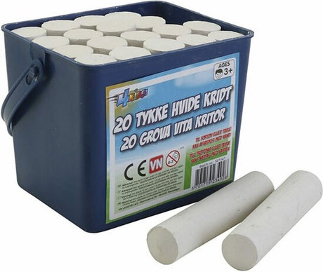 Https: www.cchobby.nl Gehwegkreide-Größe-2-5x10-5-cm-Weiß-20-Stück-1-Box