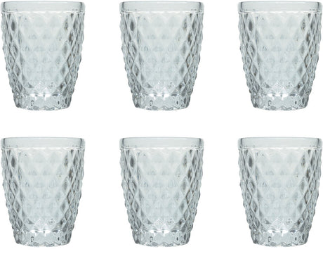 Medard de Noblat - Diamant - Glas 22 cl - transparent - 6 Stück