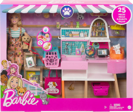 Barbie-Tierhandlung-Spielset