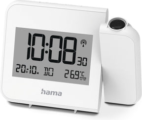 Hama wekker- hvar - projectie- wit