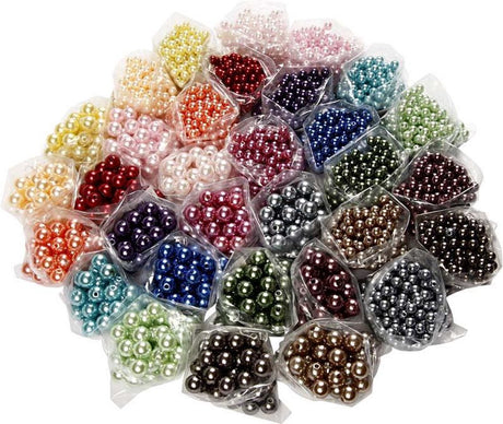 Kreativunternehmen https: www.cchobby.nl pearls-d-6-10-mm-hole size-1-5-2-mm-ca-640-3040-piece-various-colors-32x20-gr-1-box