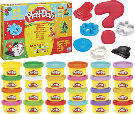 Play-doh adventskalender