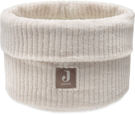 Jollein commode mandje - 14x18cm - cloudy rib - oatmeal