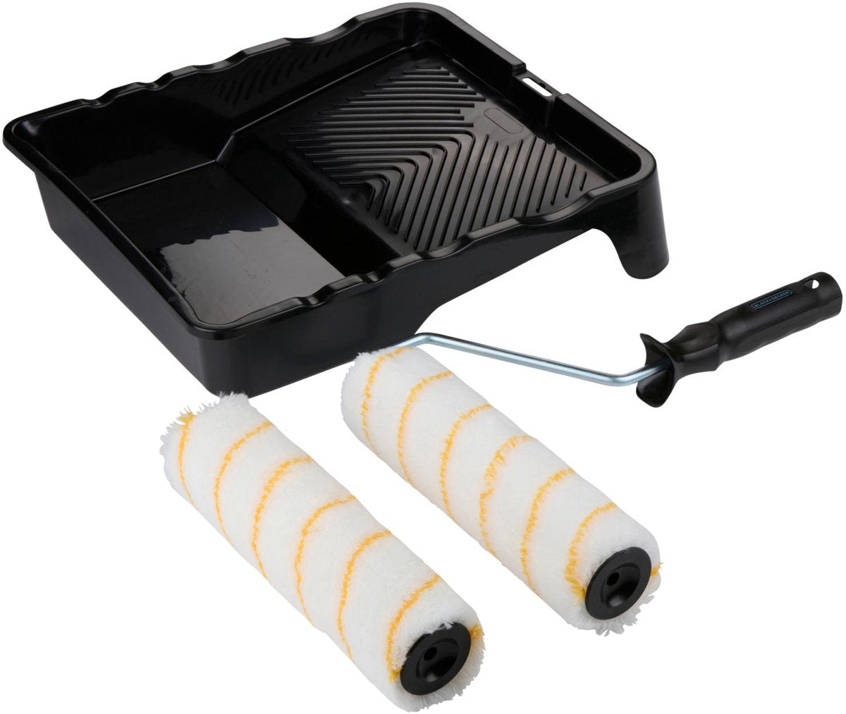 Black+decker verfset 4stuks - kunststof