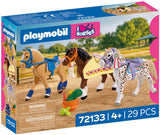Playmobil horses drie verzamelpaarden - 72133