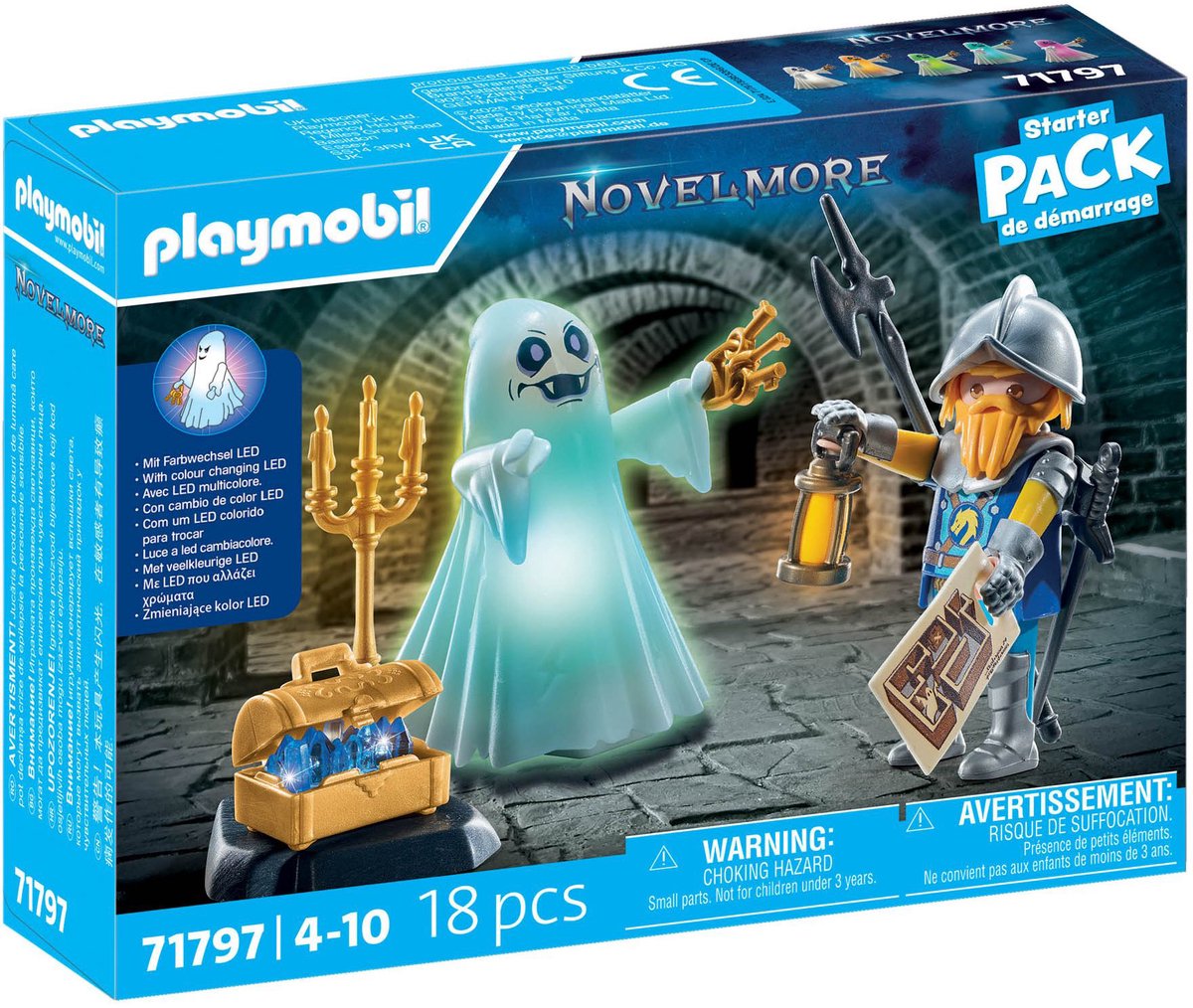 Playmobil 71797 Geist und Novelmore-Ritter