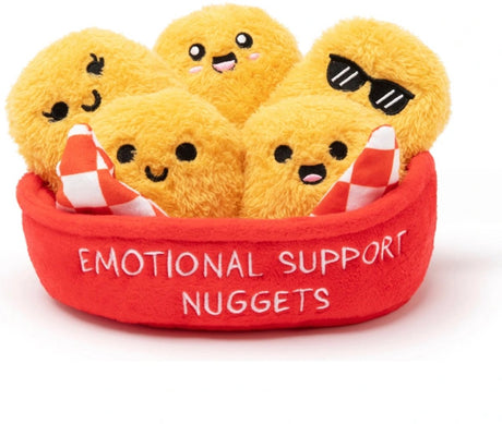 Just Play Nuggets-Kuscheltiere zur emotionalen Unterstützung – 6 Stück.