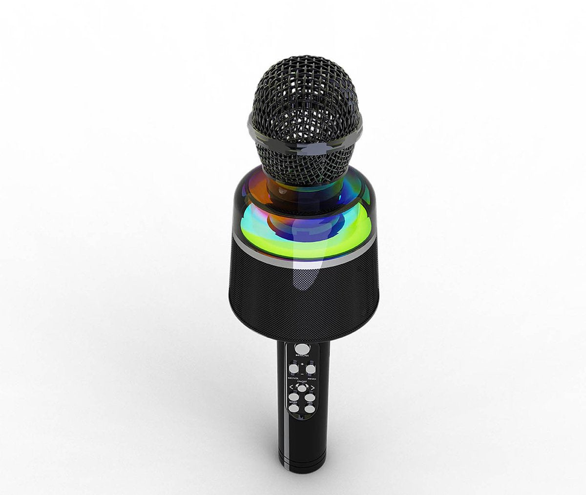 Gembird kabelloses Karaoke-Mikrofon – Schwarz – universell geeignet – Plug-Play