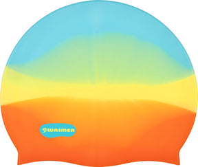 Waimea Badekappe – Kinder – mehrfarbig blau – Einheitsgröße