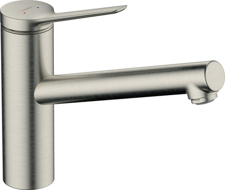 Hansgrohe Zesis M33 – Küchenmischbatterie – Einhebelbedienung – Größe 150 mm – 1 Strahlfunktion – Edelstahl