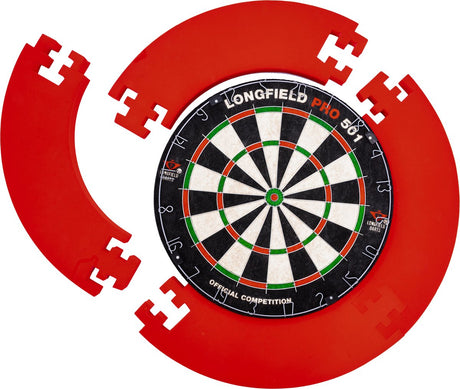 Engelhart Longfield Darts - Surround in 4 Teilen - rot