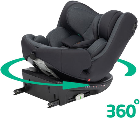 Bebeconfort Evofix i-Size – Autositz – schwarz getönt – von der Geburt bis 12 Jahre