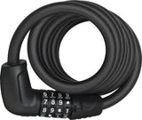 ABUS -NUMMER Kabelschloss 6512C 180 Schwarz