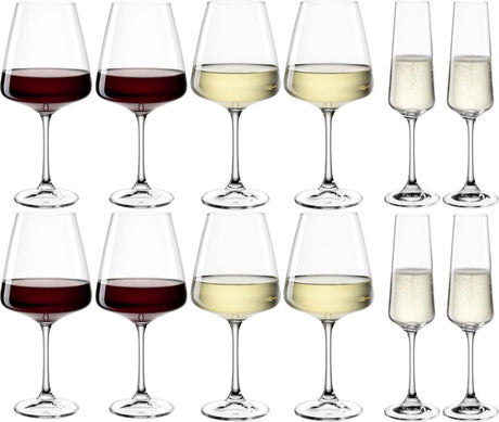 Leonardo Paladino Weinglas-Set – Set 12