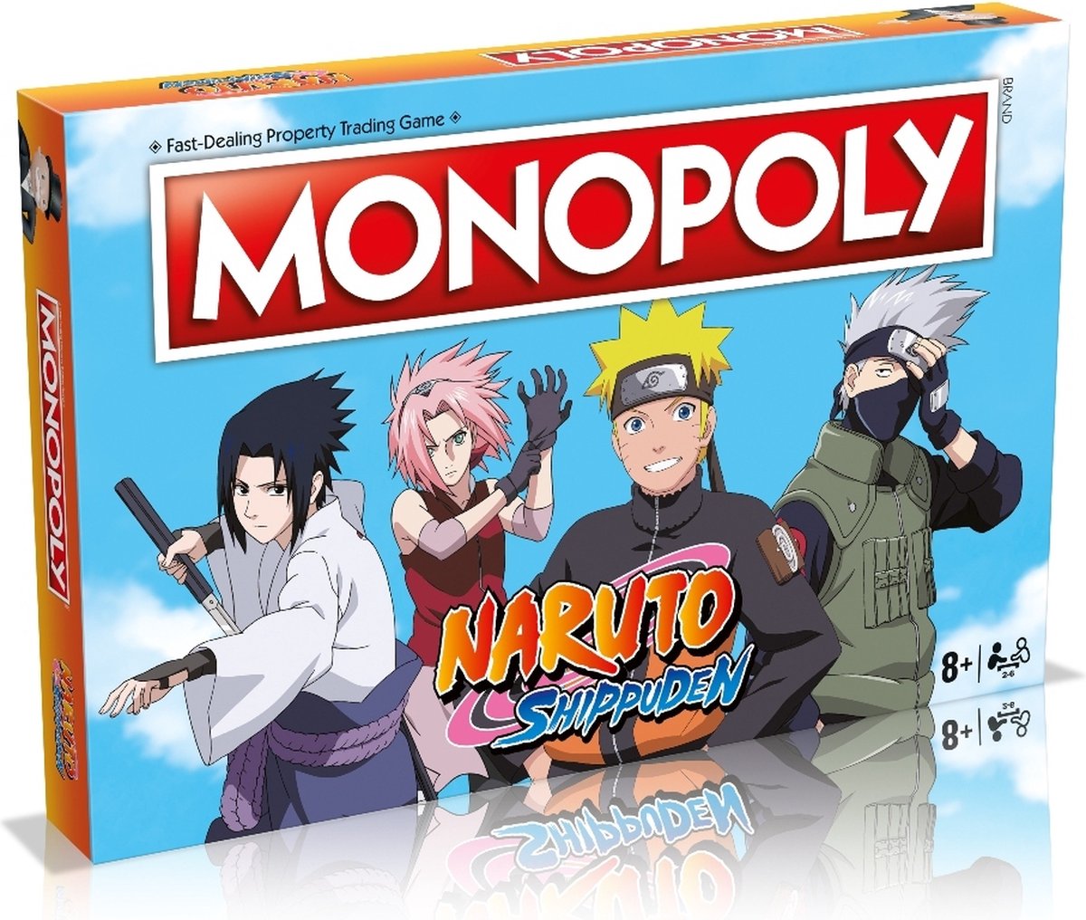 Winning Moves Monopoly – Brettspiel – Naruto