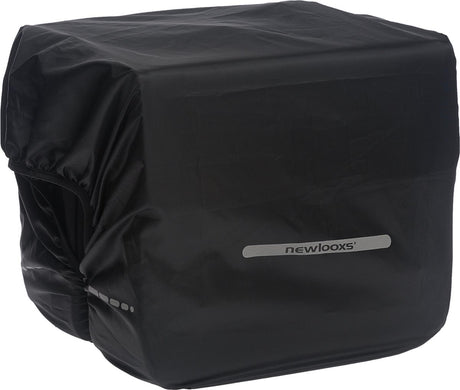 Neue Looxs Regenabdeckung Dubbel - Schwarzer wasserdichte Polyester -Fahrradbeutel - Reflexion - 40x97 cm