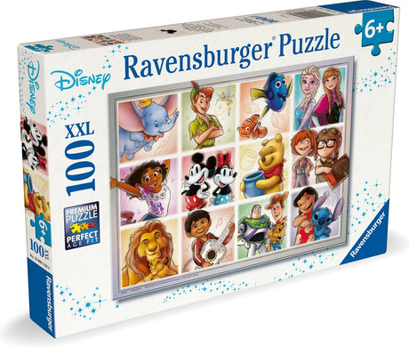 Ravensburger Puzzle XXL Disney-Figuren, 100 Teile.