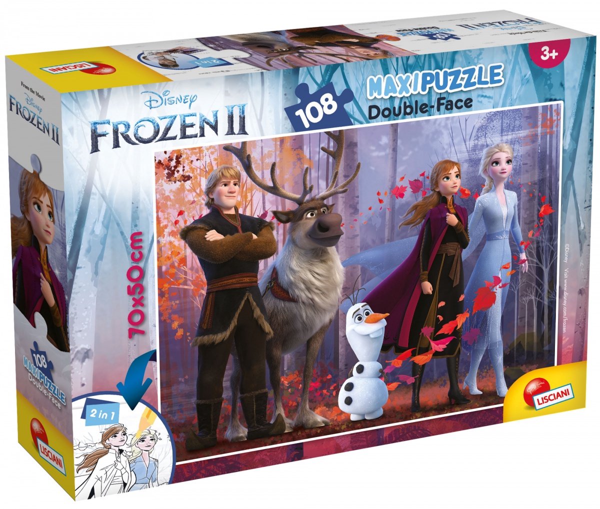 Lisciani Disney Puzzle DF Maxi Floor 108 Frozen 2
