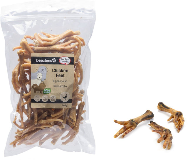 Beeztees Hähnchenschenkel – Hundesnack – Kausnack – Vorteilspack – 500 Gramm