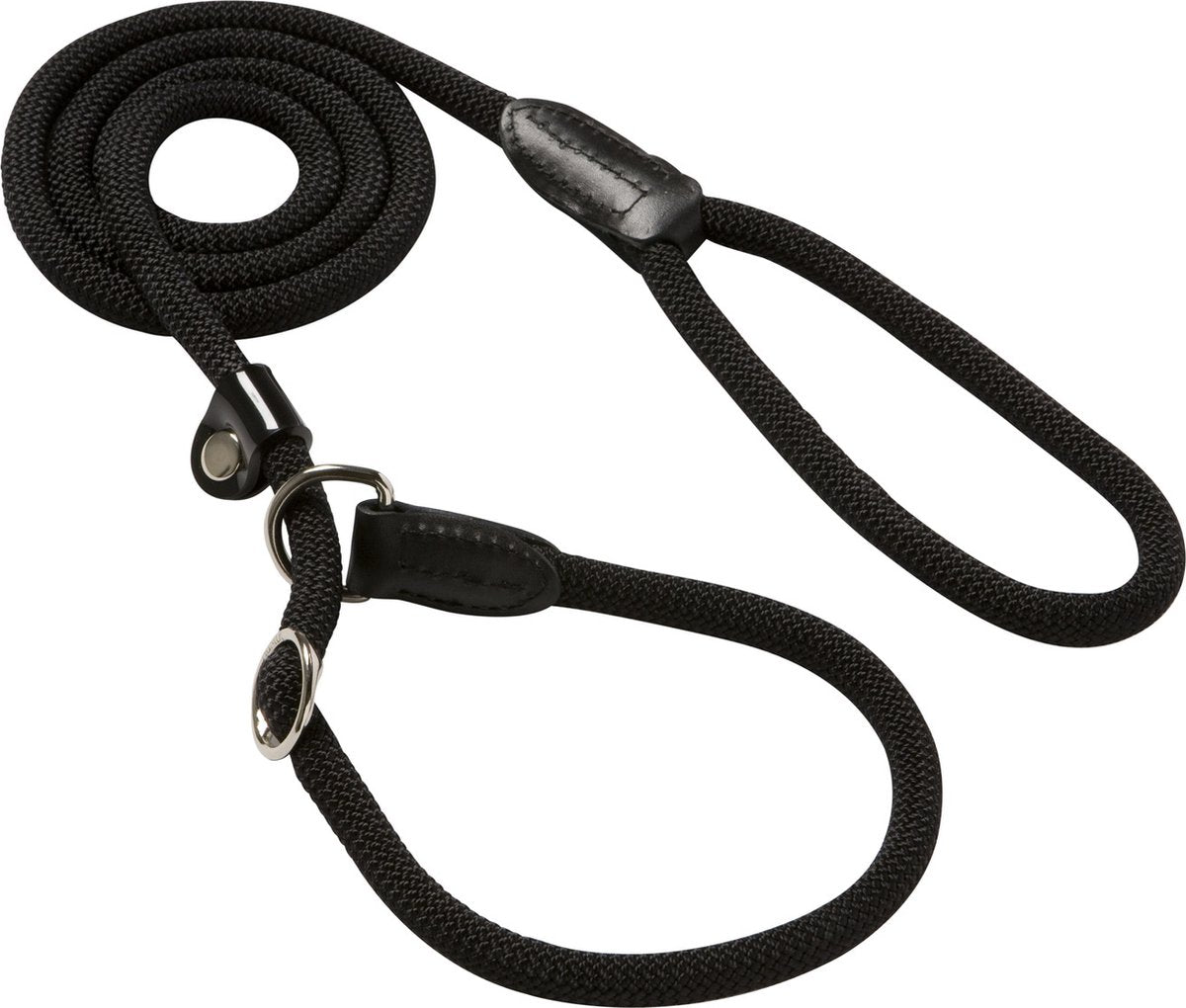 Hunter Retrieverleine mit Stop Freestyle schwarz