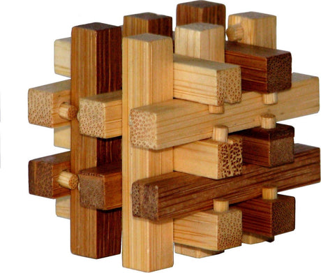 Eureka 3D-Bambus-Gehirn-Puzzle-Folie ****
