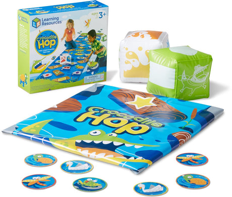 Learning resources crocodile hop! krokodillensprong! - 3+