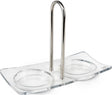 Peugeot Linea Halter Salz- und Pfeffermühle 15 cm – transparent – Acryl