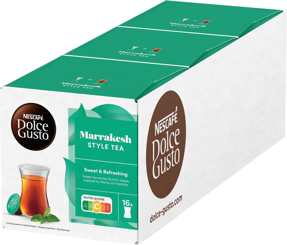 Nescafé Dolce Gusto Kapseln Marrakesch-Tee – 48 Tassen für 48 Tassen Tee