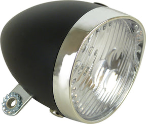 Dresco Frontlicht 3 LED klassisch schwarz